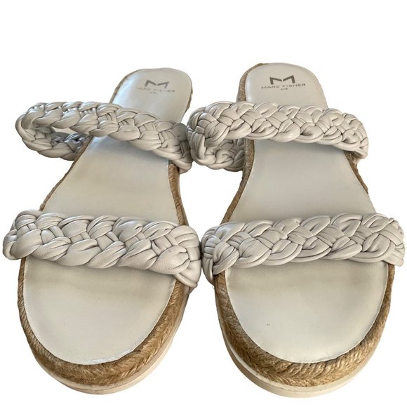 Marc Fisher Jaimee Braided Sandal Size 8 - Picture 2 of 7